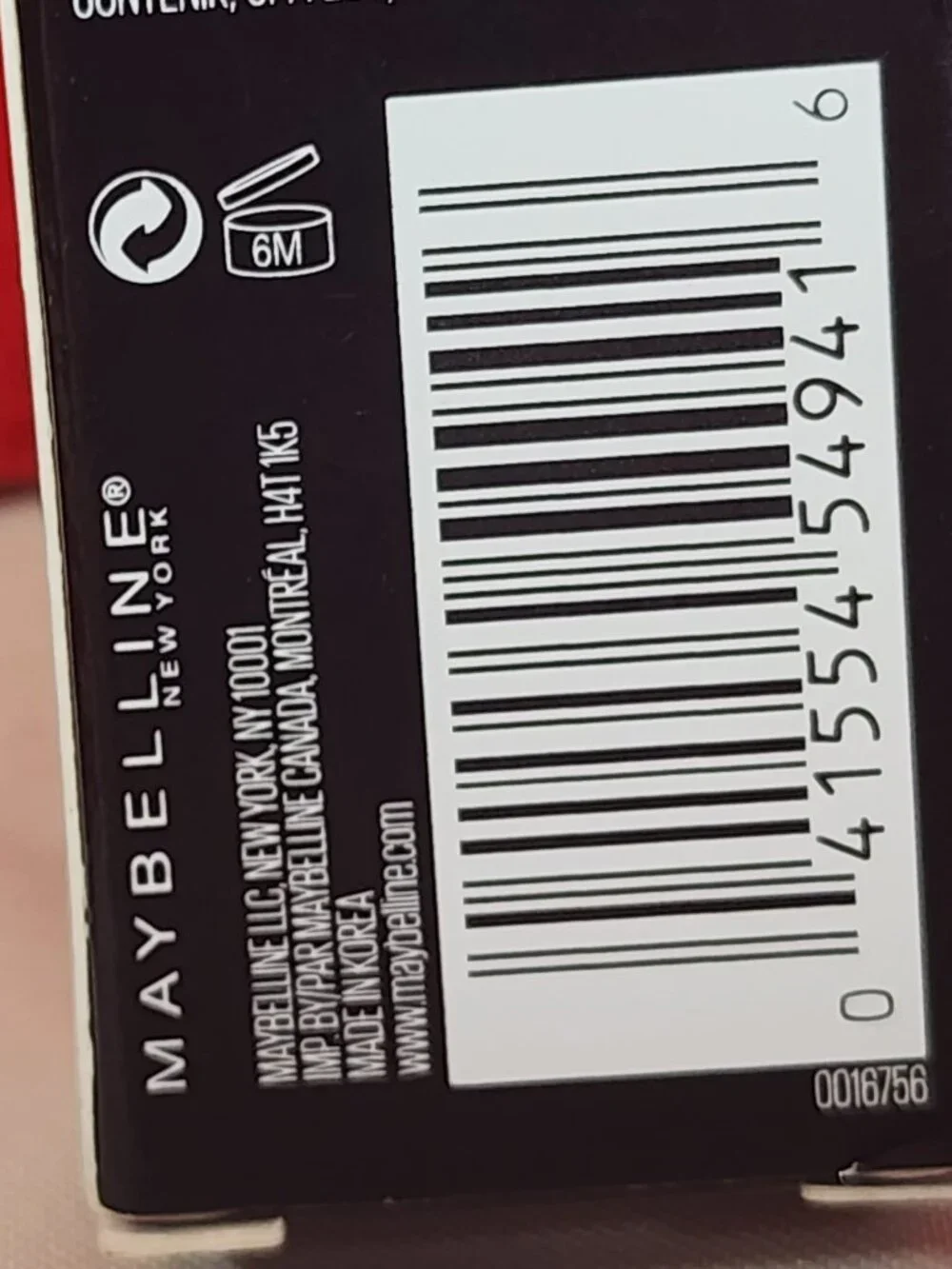 Maybelline New York Tattoo Studio 36H Liquid Ink Liner .08fl oz. Color 001 Black